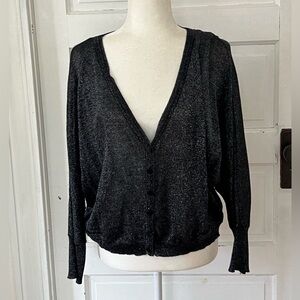 Free People | Metallic Cardigan